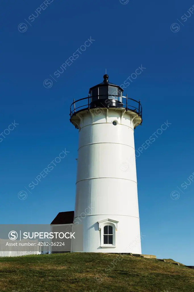 USA, Massachusetts, Cape Cod. Nobska Lighthouse in Woods Hole.