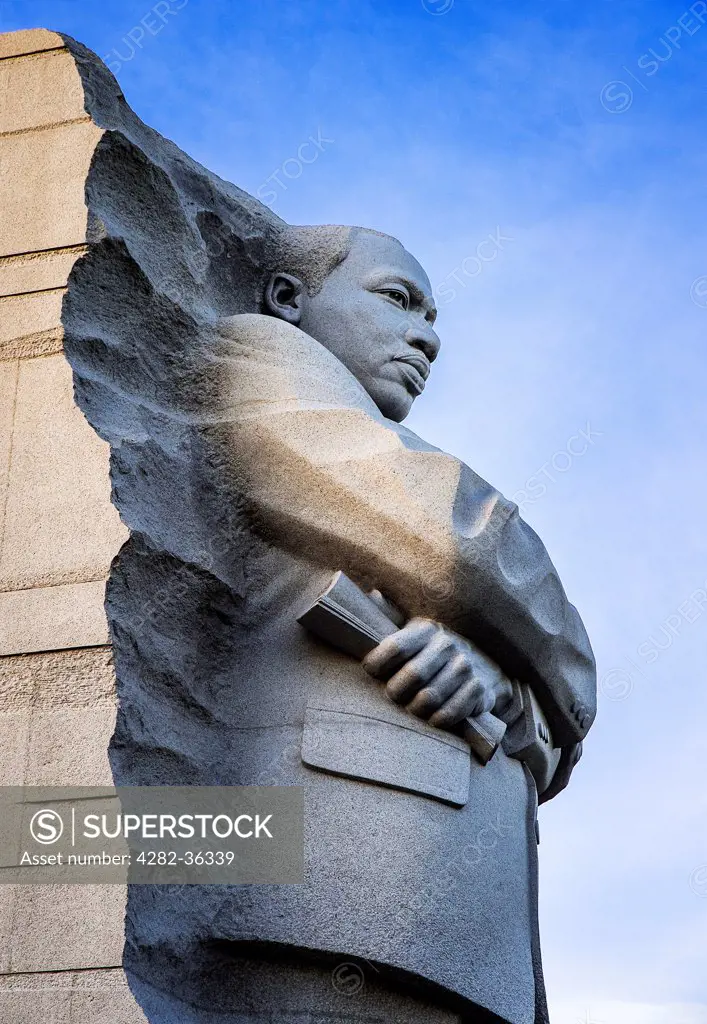 USA, District of Columbia, Washington DC. Martin Luther King memorial in Washington DC.