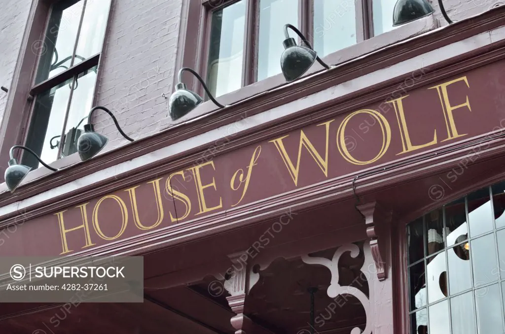 England, London, Islington. House of Wolf pub on Upper Street.