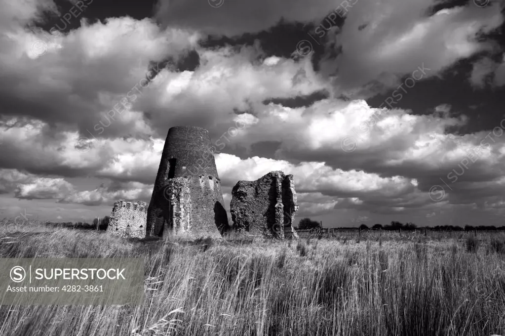 England, Norfolk, St. Benets Abbey. The remains of St. Benets Abbey.