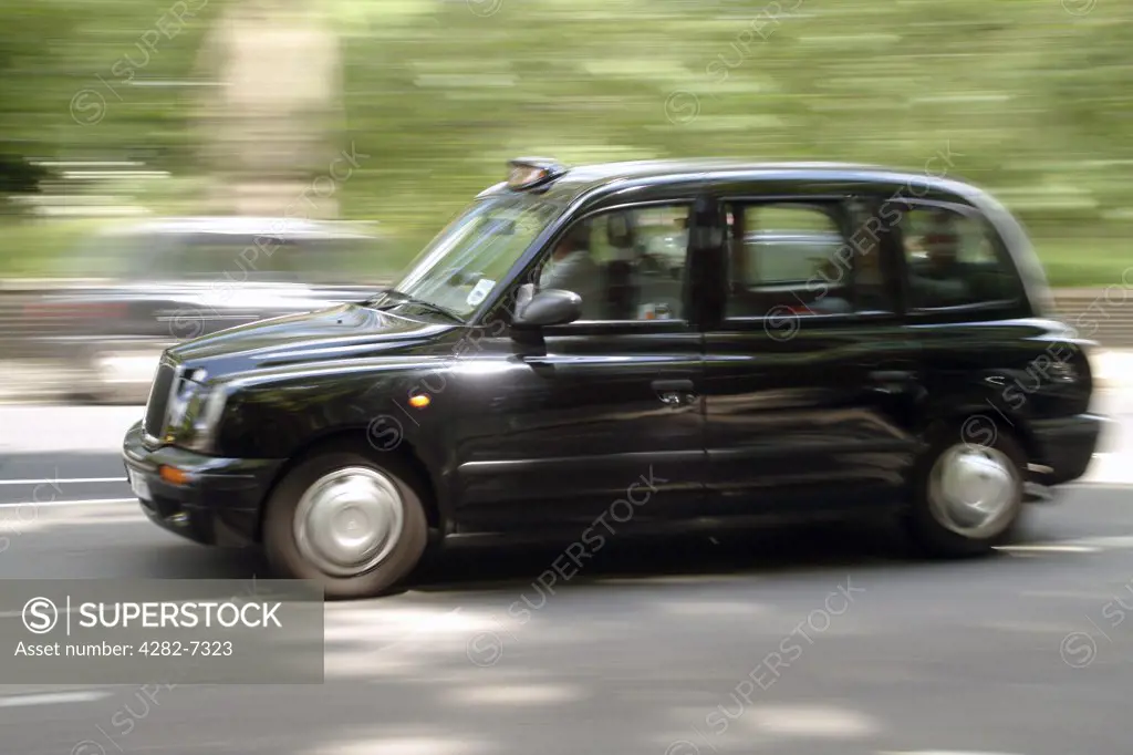 England, London, London. A black cab.