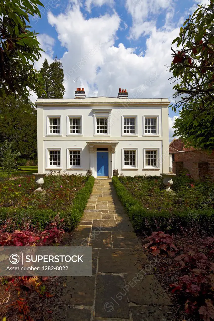 England, Kent, Shoreham. Samuel Palmer's House, nicknamed 'Rat Abbey' in Shoreham, home the British landscape painter Samuel Palmer between 1826 and 1835.