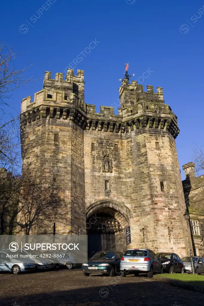 England, Lancashire, Lancaster. Lancaster Castle, often known as John O' Gaunt's Castle has played an important role in the region as a defensive structure and a centre for the administration of justice.