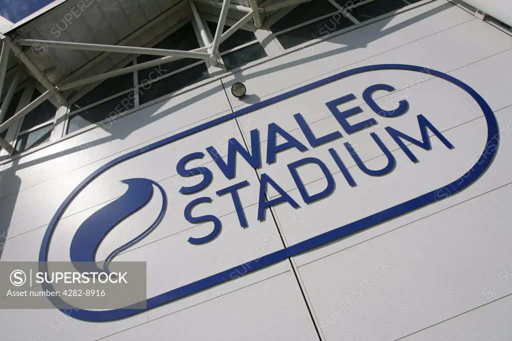 Wales, Cardiff, Cardiff. Swalec Stadium in Cardiff, home to Glamorgan Cricket Club. The new stadium boasts a 16,000 strong capacity sporting arena and state of the art conferencing and banqueting facilities.