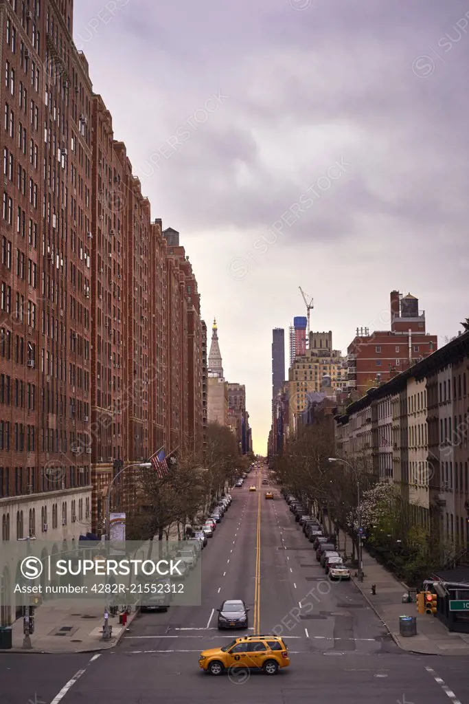 New York Street scene from the highline.