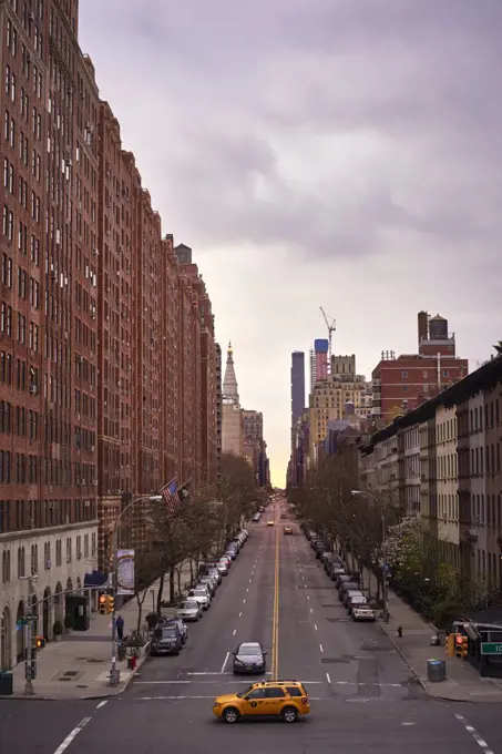 New York Street scene from the highline.