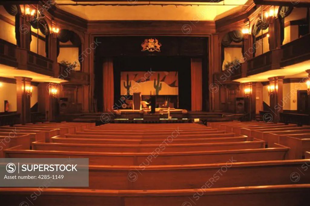 The historic Dock Street Theater in Charleston, SC. USA.