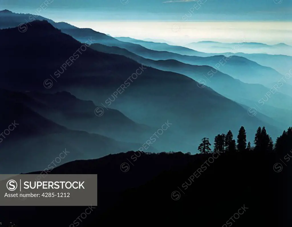 Sierra Nevada Mountains, Sequoia National Park, CA