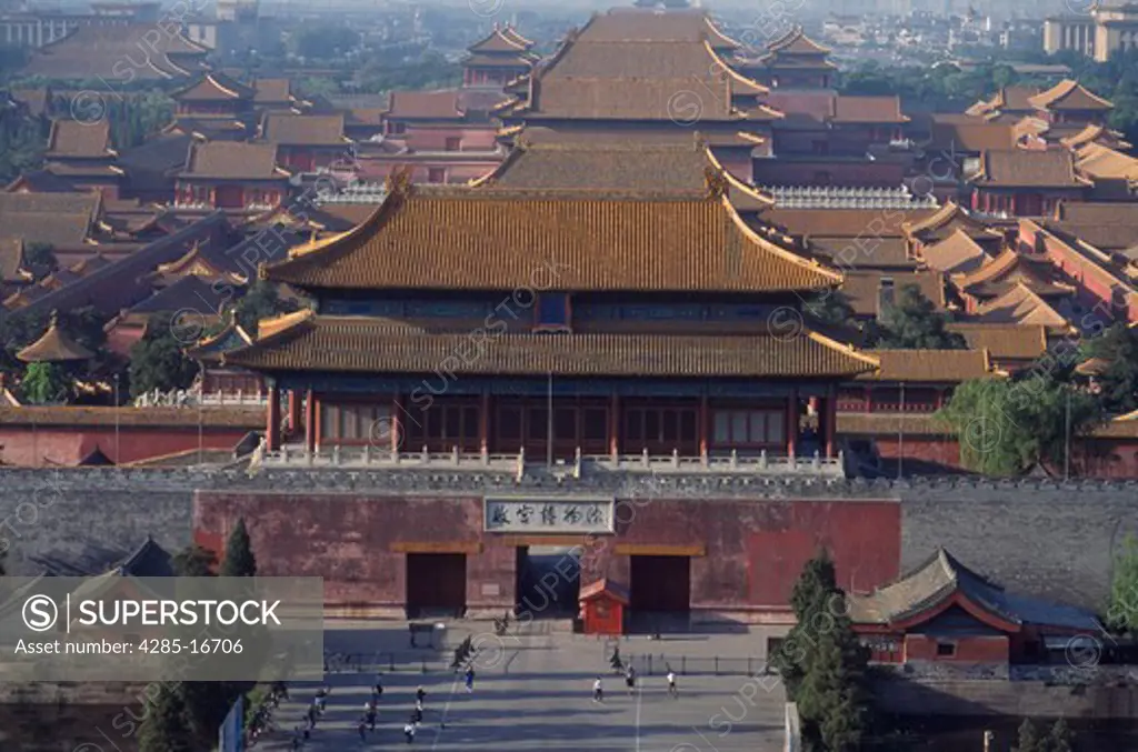 Gate of Divine Prowess, Imperial Palace in the Forbidden City, Beijing, China