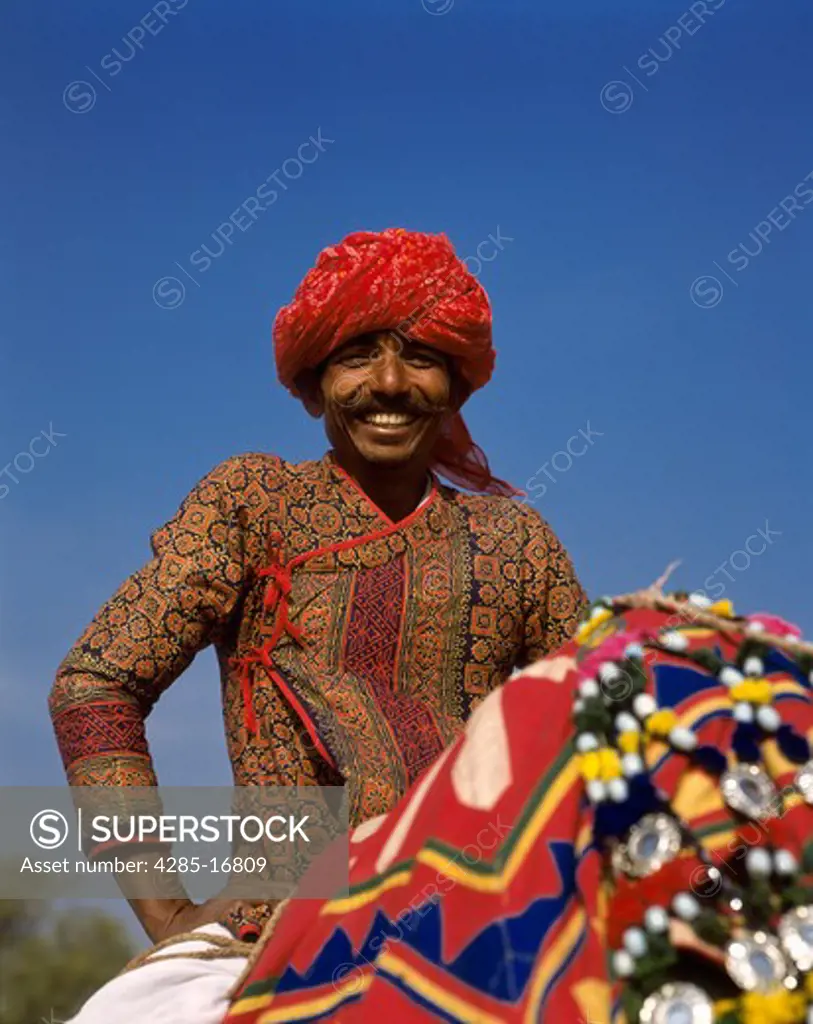Rajasthan Man in Jaipur, Rajasthan, India
