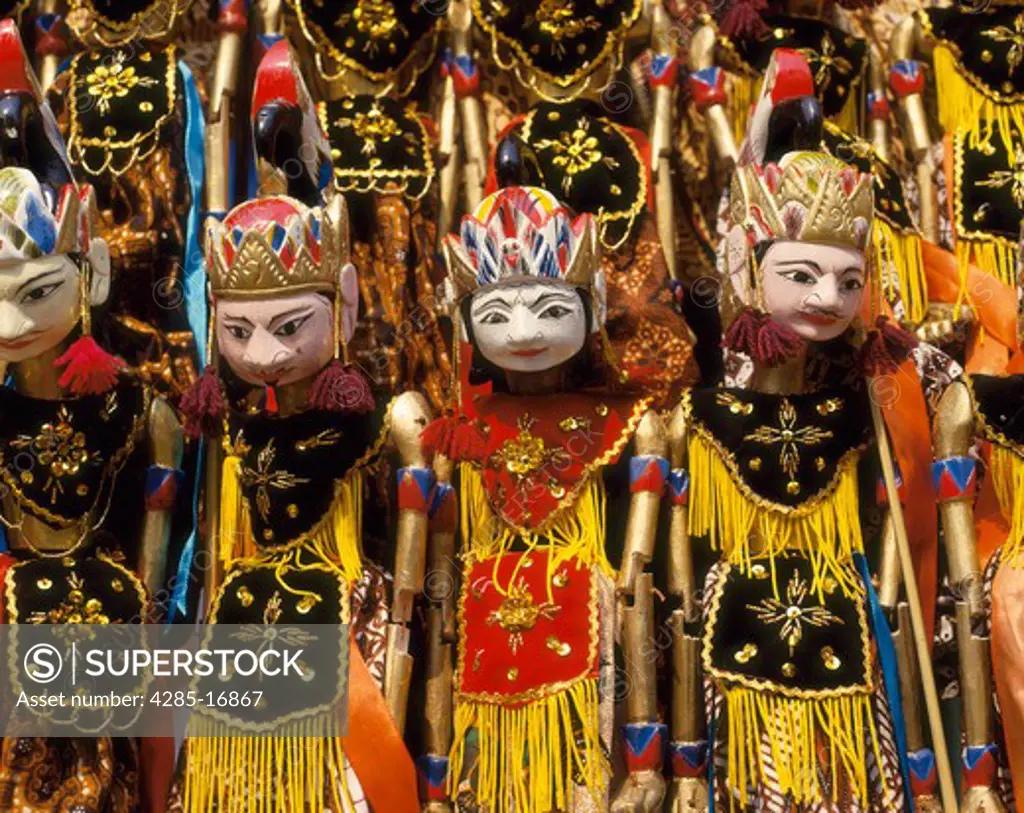 Indonesian Puppets, Jakarta, Java, Indonesia