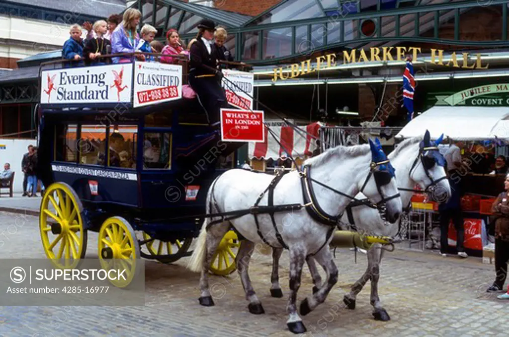 Carriage Rides in Covent Garden, London, United Kingdom ( Great Britain )
