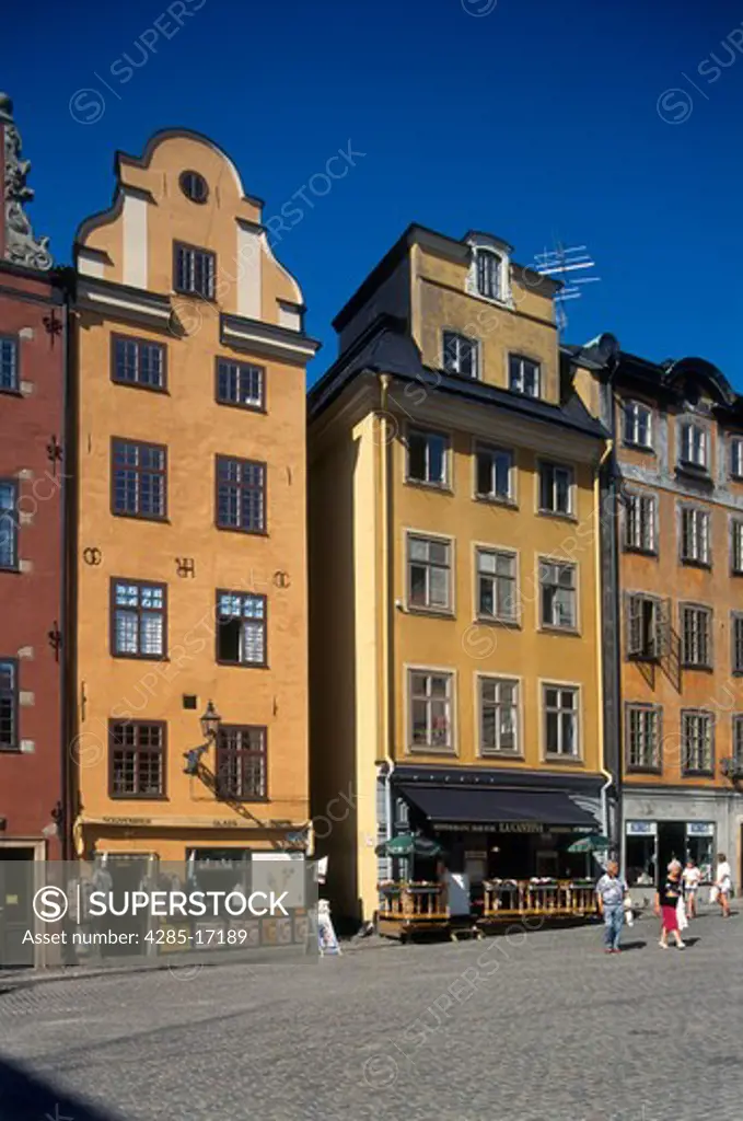Stortorget main square, Old Town ( Gamla Stan  ), Stockholm, Sweden, Scandinavia