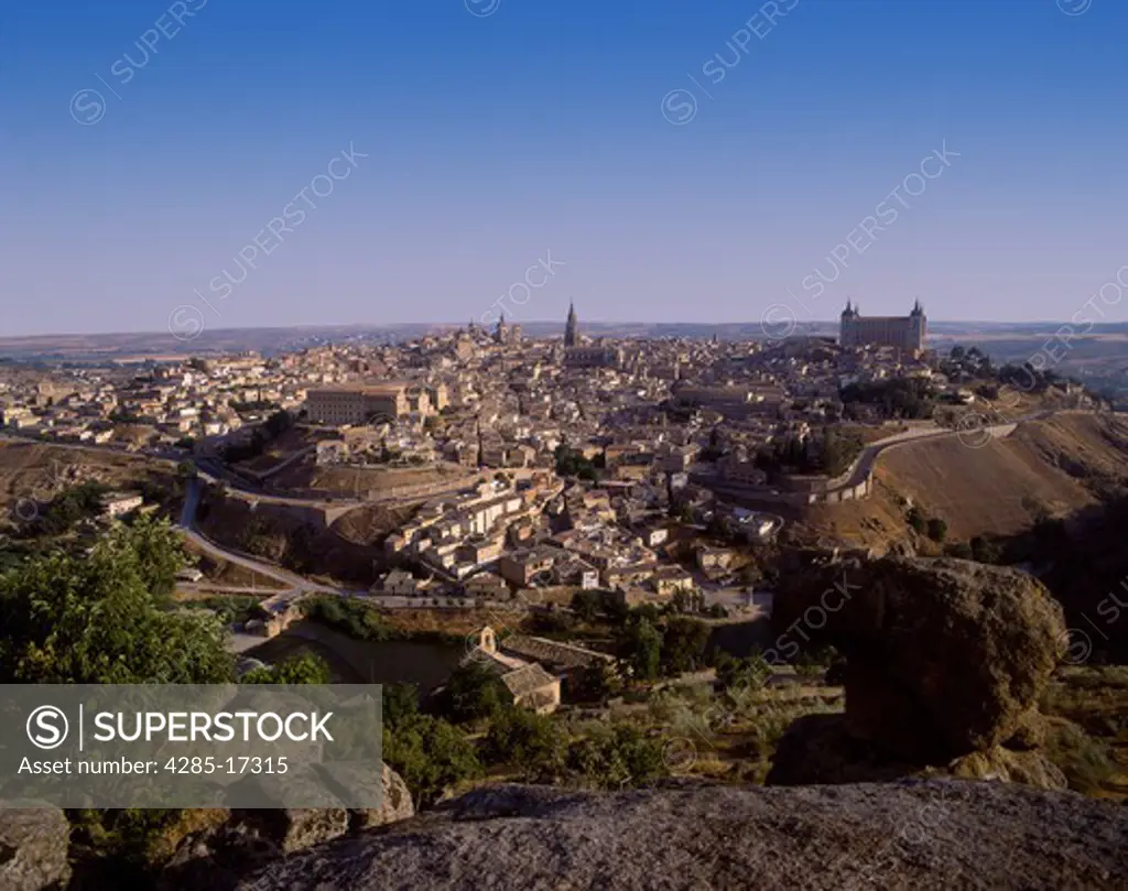 Spanish Capital until 16th Century, Toledo, Castile, Spain famous for El Greco ( The Greek ) Painter