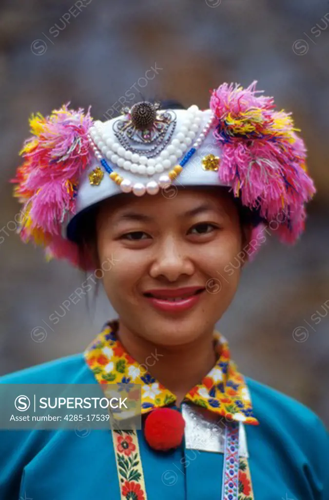 Girl in Yao Costume