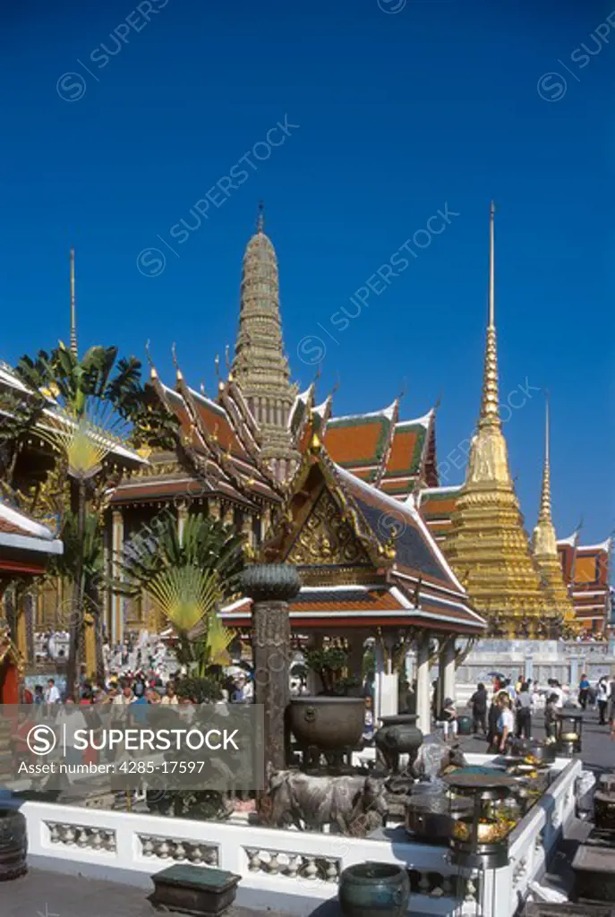 Thailand, Bangkok, Wat Pra Kaeo