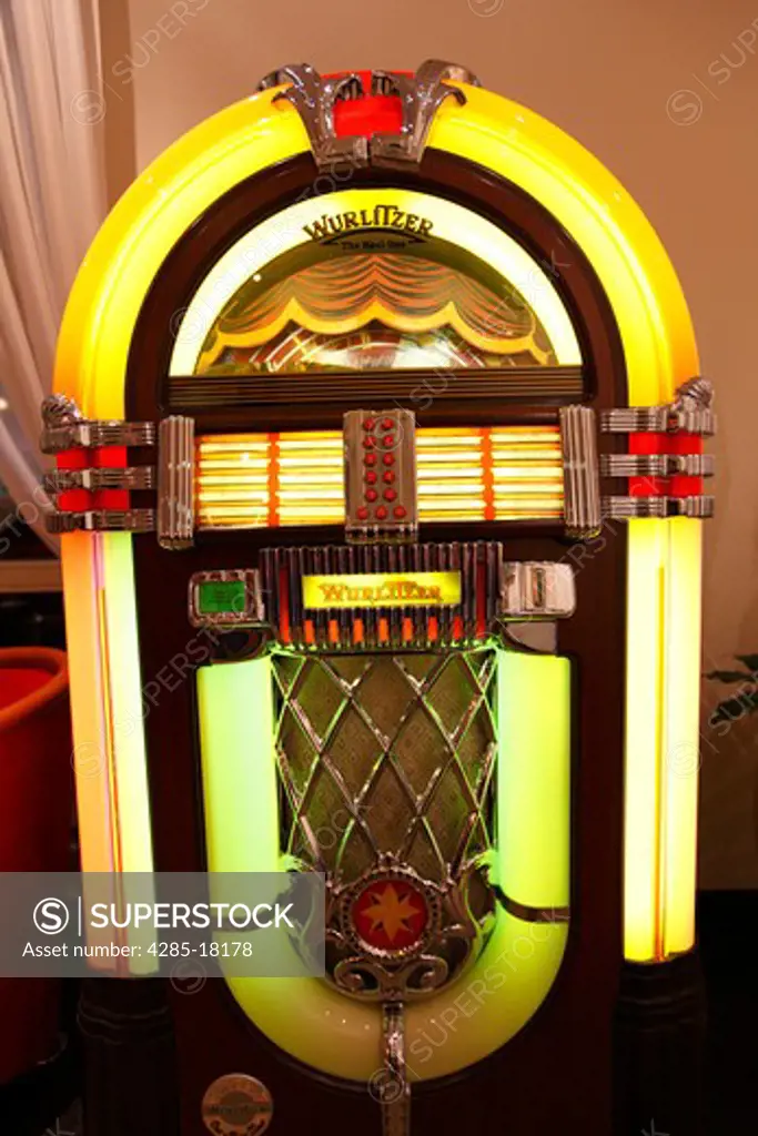 Germany, Berlin, Music Juke Box