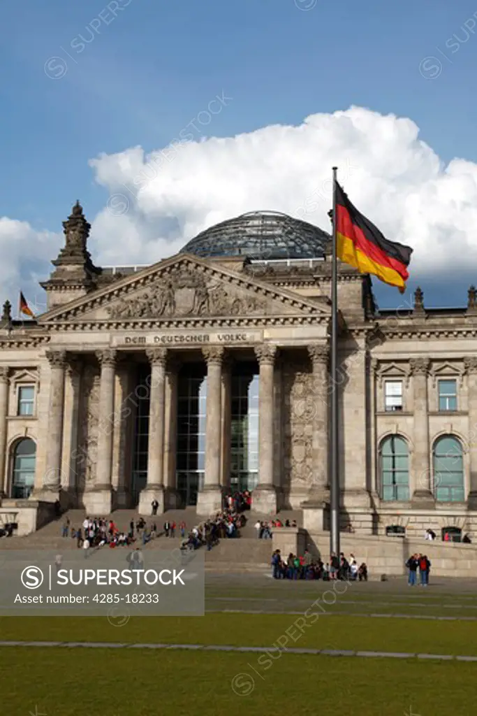 Germany, Berlin, Reichstag, German Parliament Building
