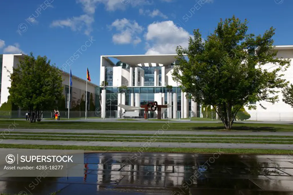 Germany, Berlin, Tiergaten District, New Federal Chancellery, Bundeskanzleramt