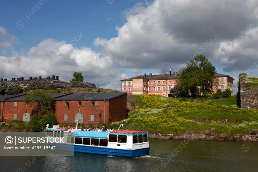 Finland, Helsinki, Helsingfors, Suomenlinna Island, Ferry from Helsinki, Museum and Visitors Centre