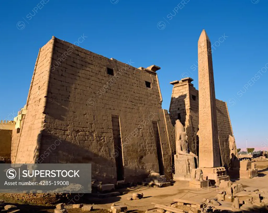 Egypt, Luxor, Temple of Luxor