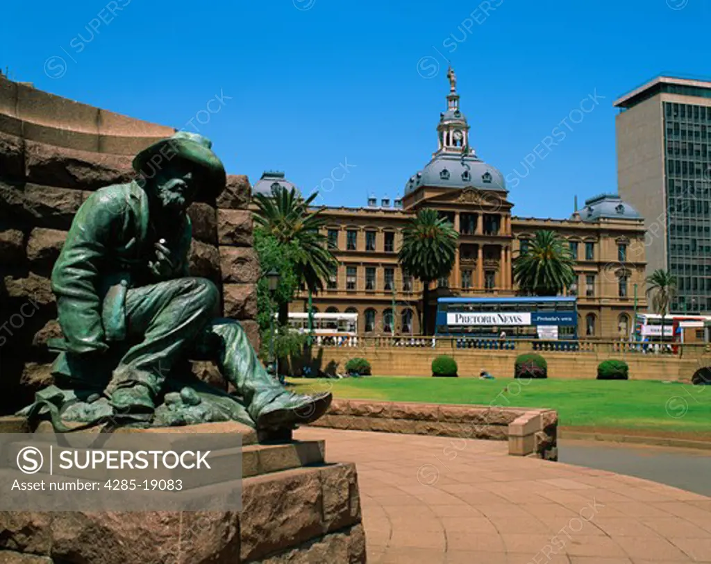 South Africa, Pretoria, Parliament House, Church Square