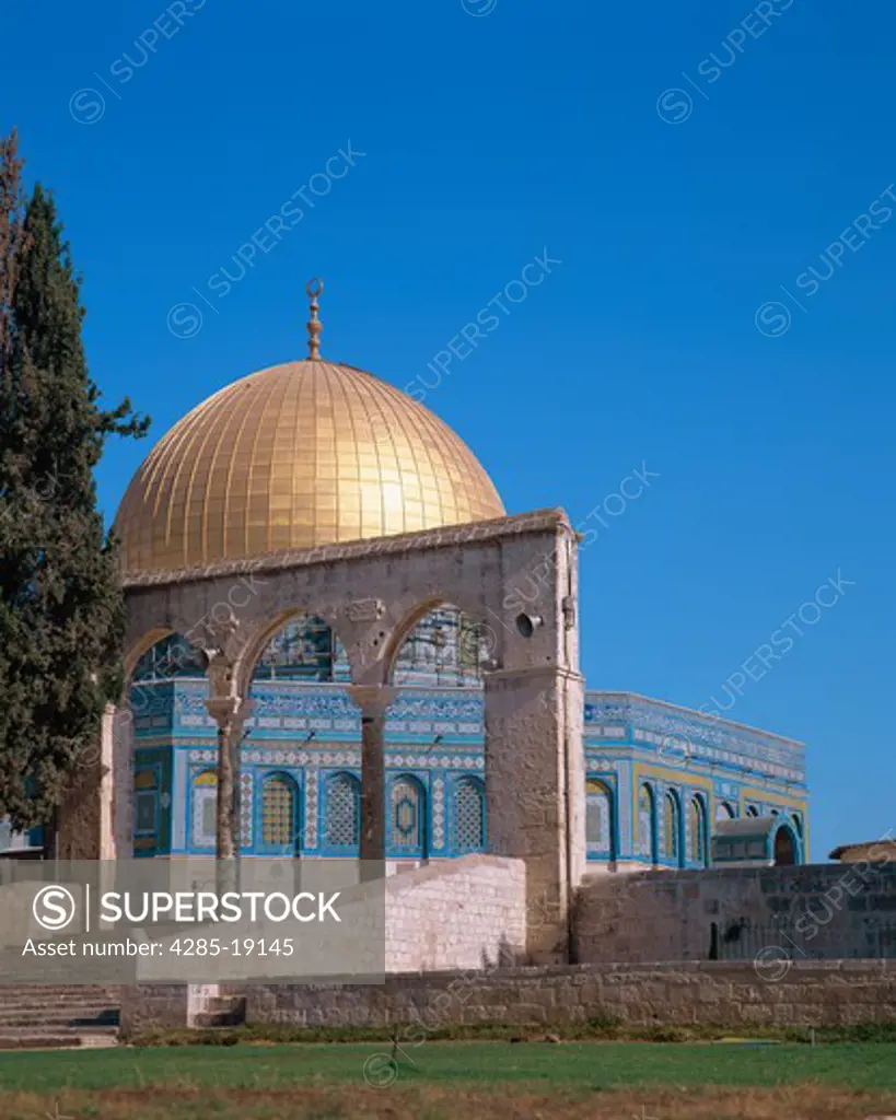 Israel, Jerusalem, Old City, Dome of the Rock