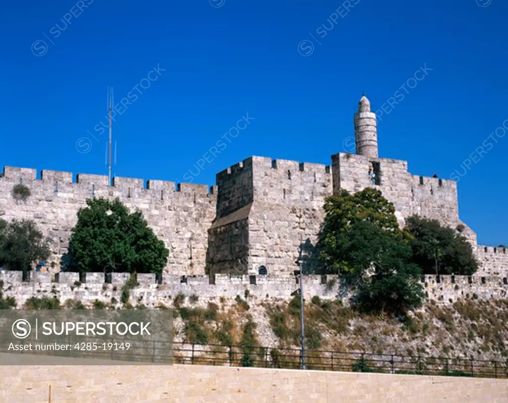 Israel, Jerusalem, Old City, David's Tower, The Citadel