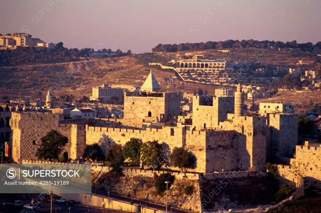 Israel, Jerusalem, Old City Wall, David's Tower, The Citadel