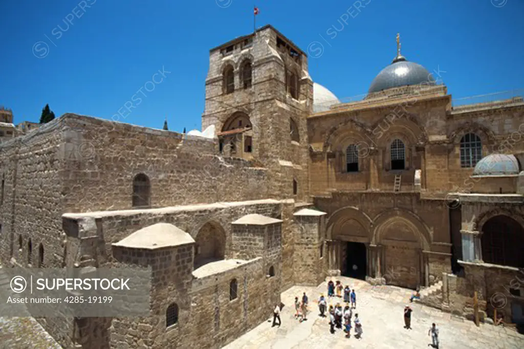 Israel, Jerusalem, Old City, Church of the Holy Sepulchre