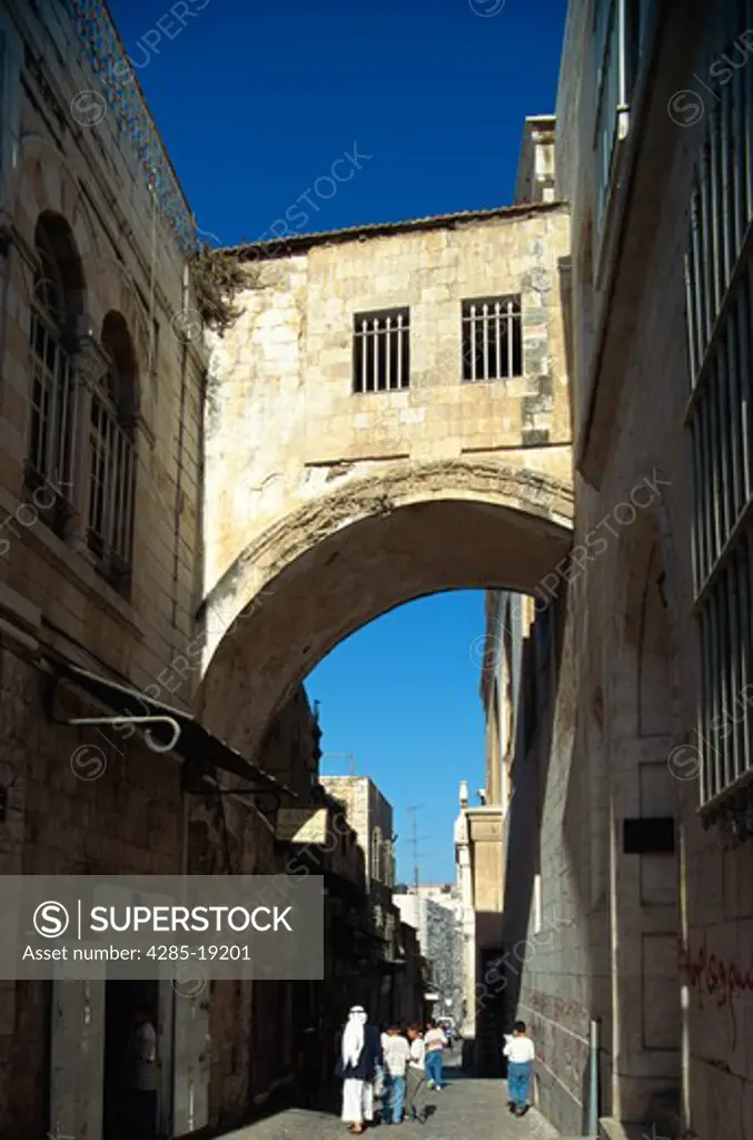 Israel, Jerusalem, Old City, Via Dolorosa