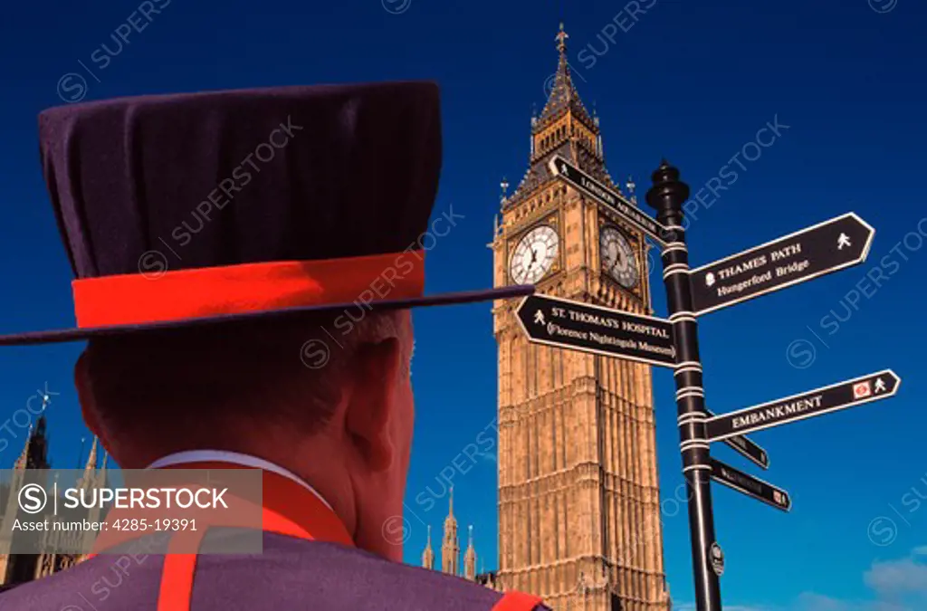 United Kingdom, London, Yeoman Warder
