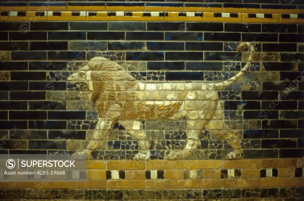 Germany, Berlin, Pergamon Museum, Ishtar Gate