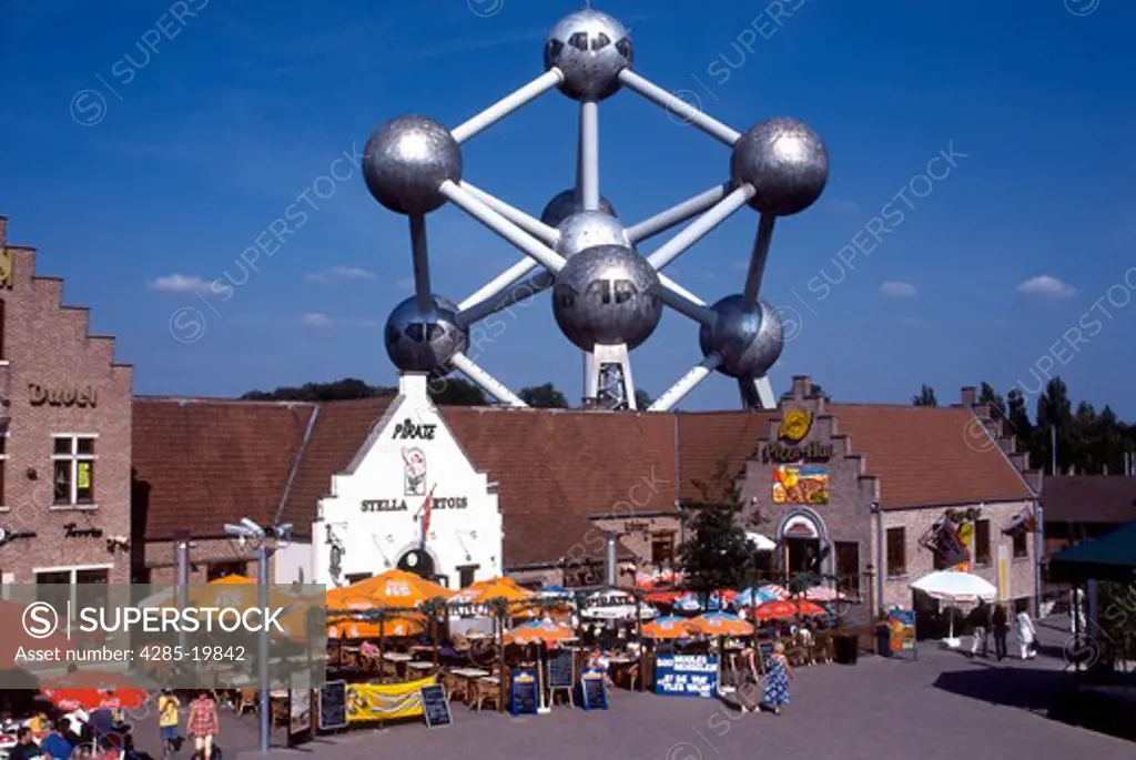 Belgium, Brussels, The Atomium, Brupark