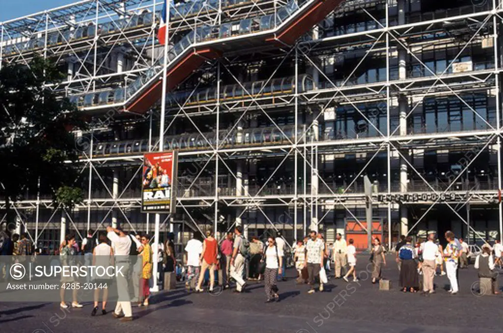 France, Paris, Pompidou Centre