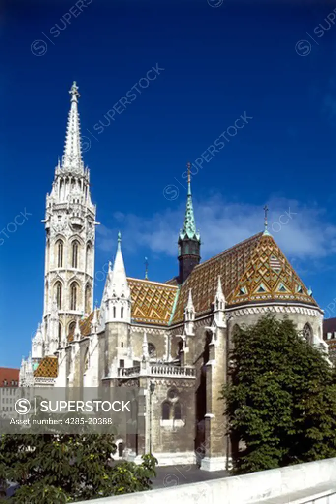Hungary, Budapest, Matthias Church