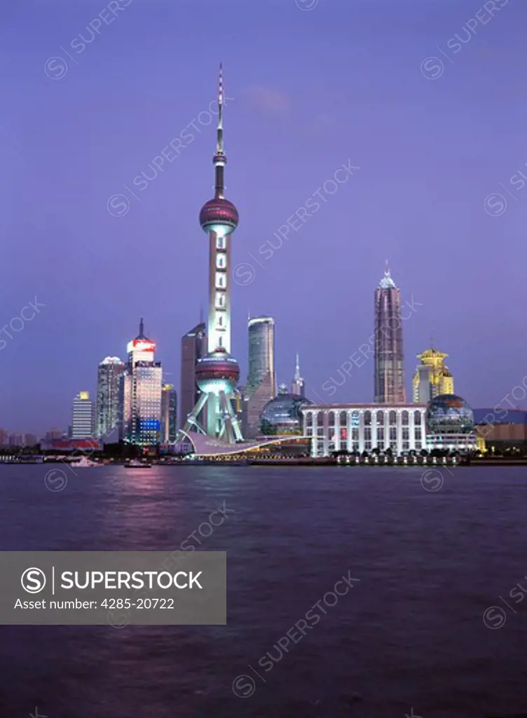 Shanghai, Pudong, Pearl  Tower