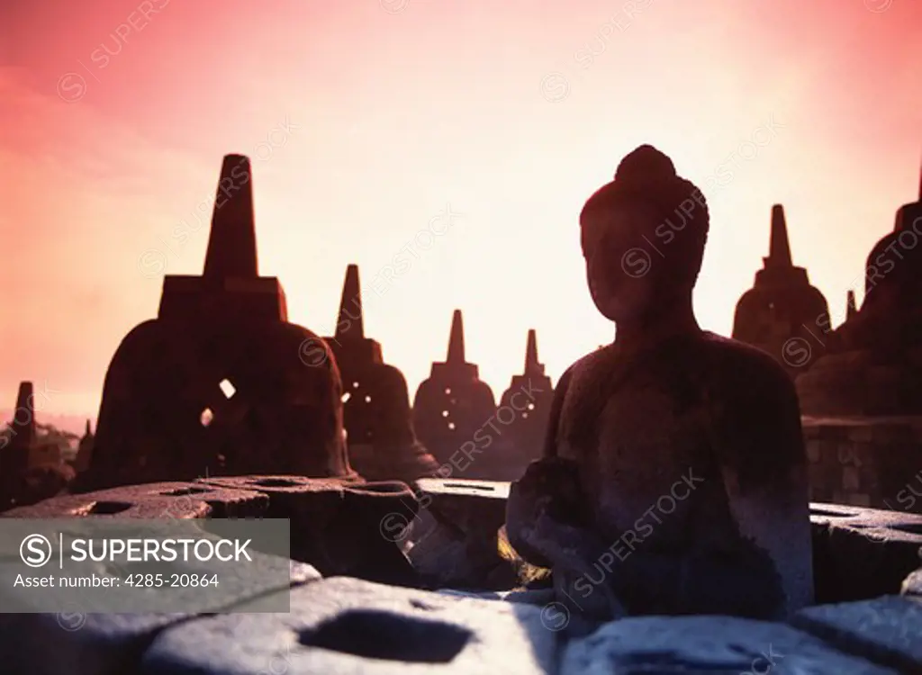 Java, Borobudur at Sunrise