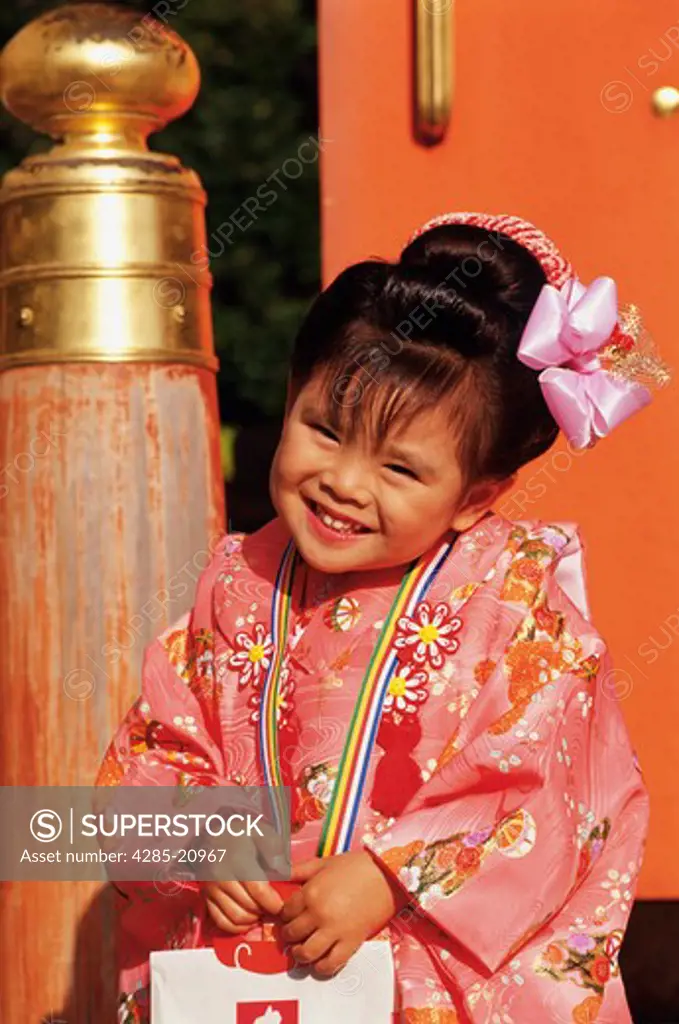 Shichigosan Festival, Young Girl