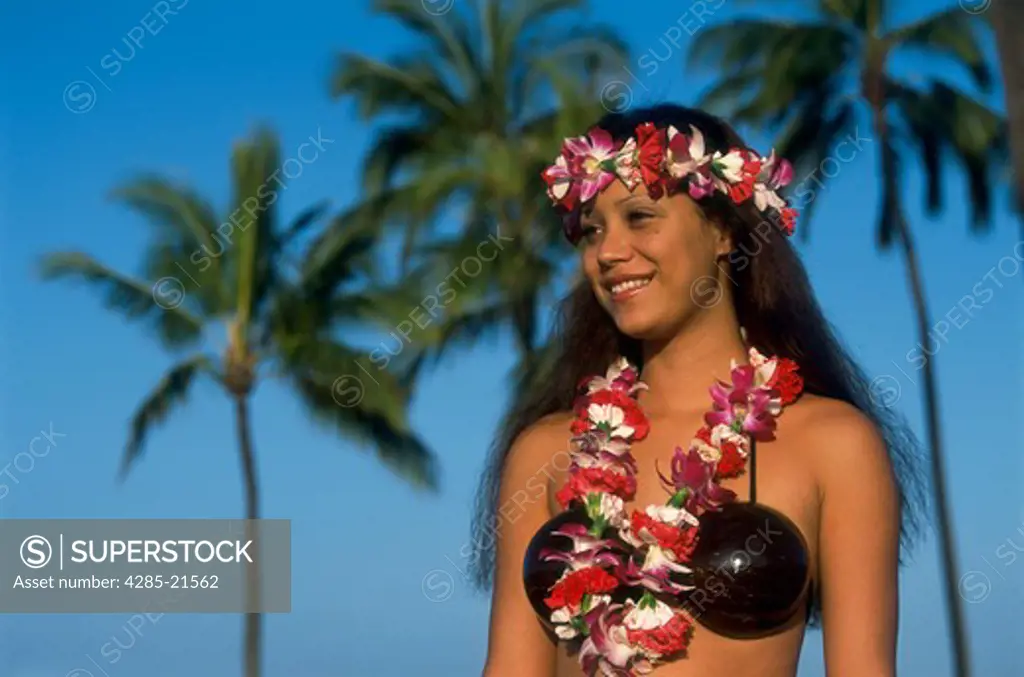 Honolulu, Hawaiian Native Girl