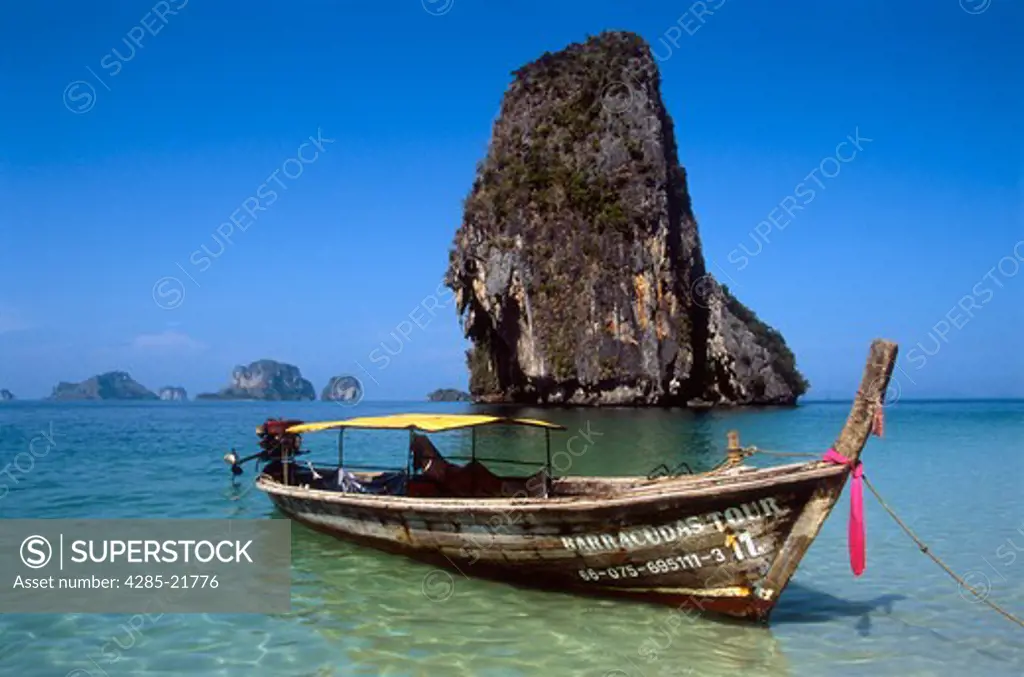Thailand, Krabi Province, Railay Bay and Beach