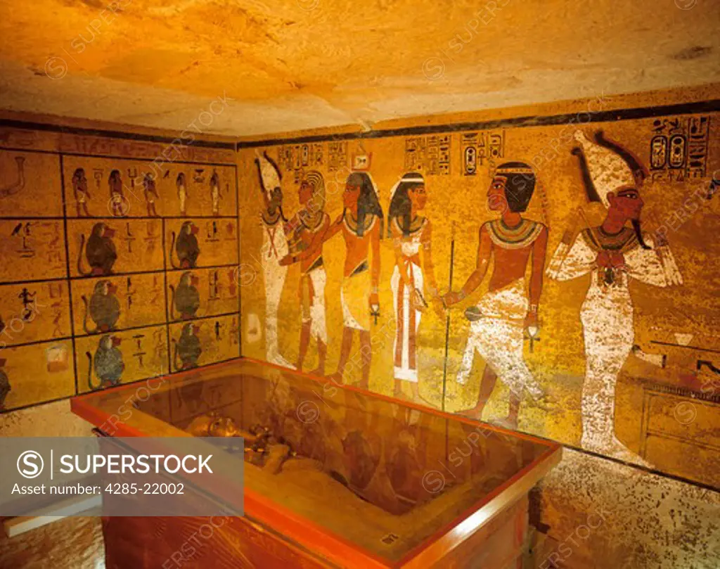 Egypt, Luxor, West Bank, Tutankhamun Tomb