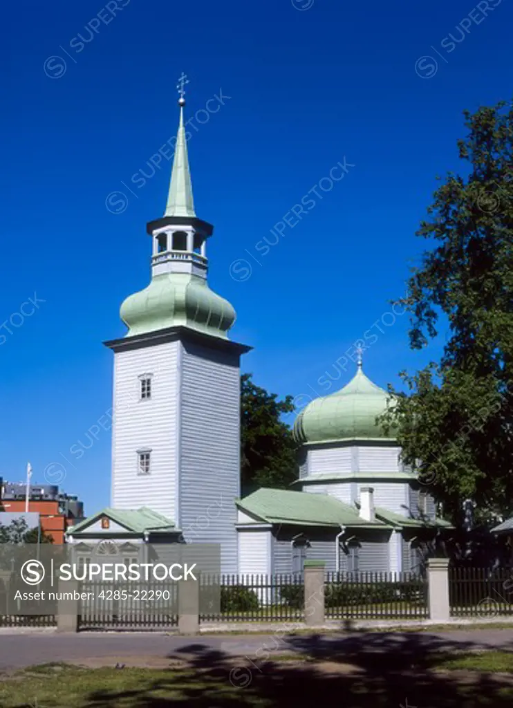 Kazan Wooden Church, Tallinn, Estonia