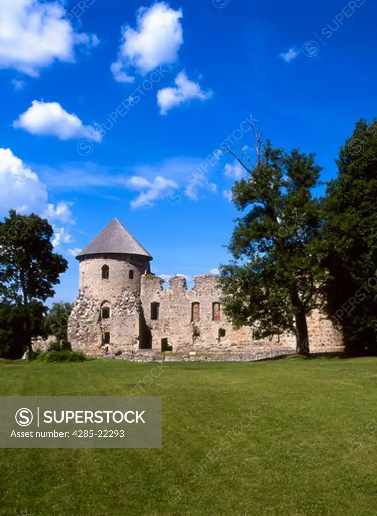 Cesis Medieval Castle, Cesis, Latvia