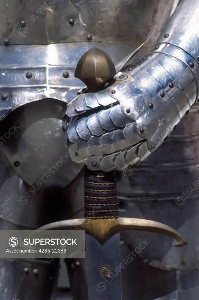 Medieval Armour, Cesky Krumlov, Czech Republic