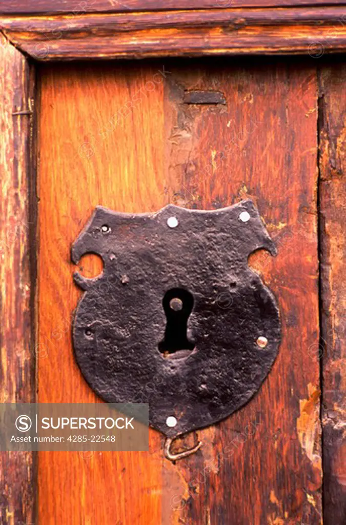 Iron Door Lock, Old Town, Tallinn, Estonia