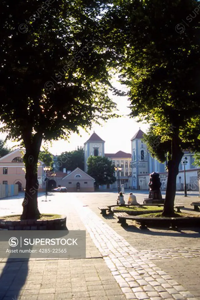 Old Town Square, Town Hall Square, Old Town, Kaunas, Lithuania