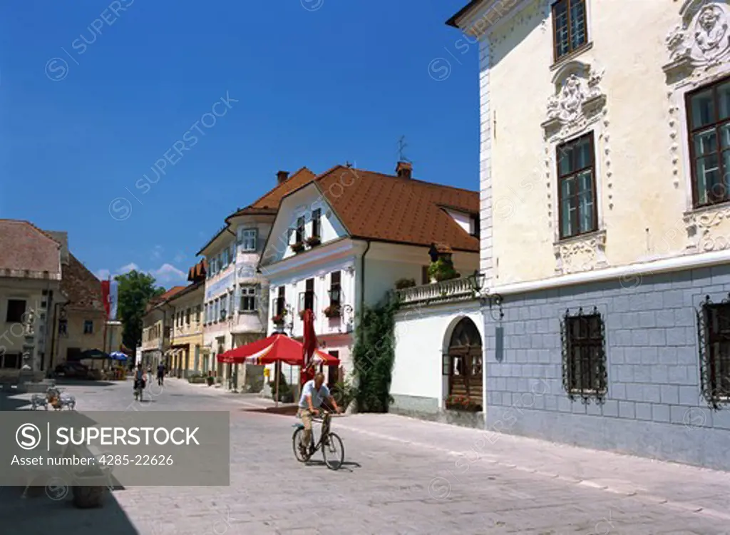 Slovenia, Radovljica, Old Town