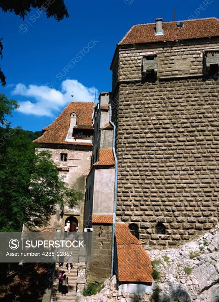 Romania,Transylvania, Brasov County, Bran, Bran Castle (Draculas Castle)