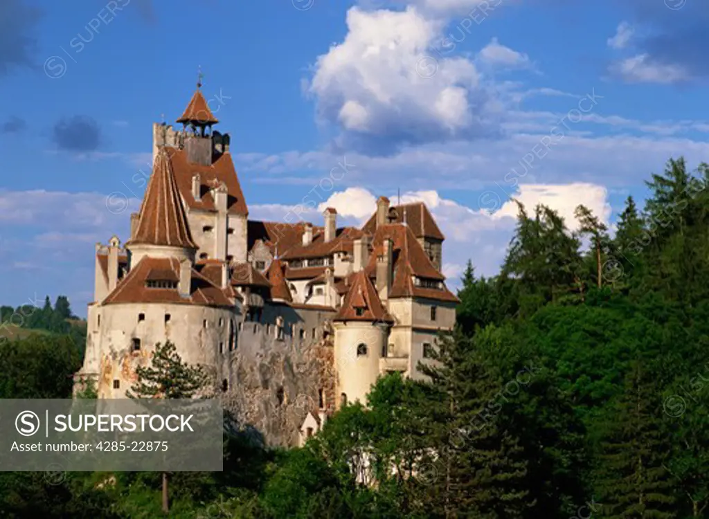 Romania,Transylvania, Brasov County, Bran, Bran Castle (Draculas Castle)